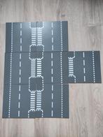 7 Lego City wegenplaten wegplaten donkergrijs zwart, Kinderen en Baby's, Speelgoed | Duplo en Lego, Ophalen of Verzenden, Gebruikt