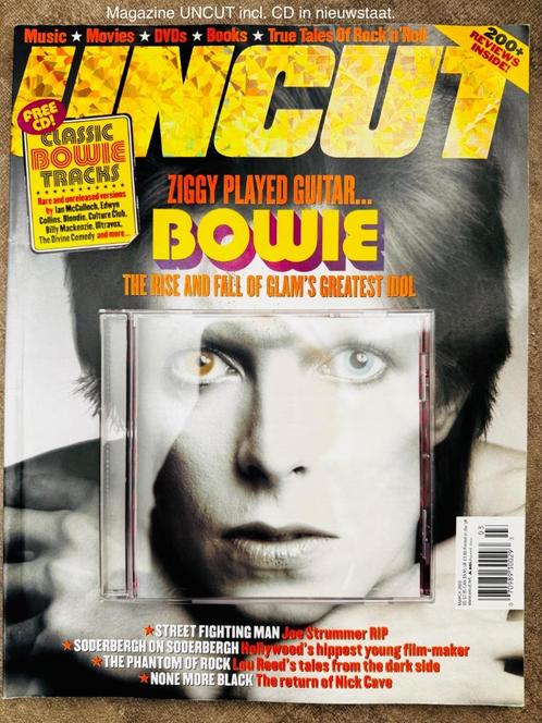 Uncut special David Bowie magazine + CD 03-2003, Boeken, Tijdschriften en Kranten, Zo goed als nieuw, Muziek, Film of Tv, Ophalen