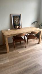 Massief Eikenhouten Tafel - Topkwaliteit!, Huis en Inrichting, Eikenhout, Zo goed als nieuw, 150 tot 200 cm, Vier personen