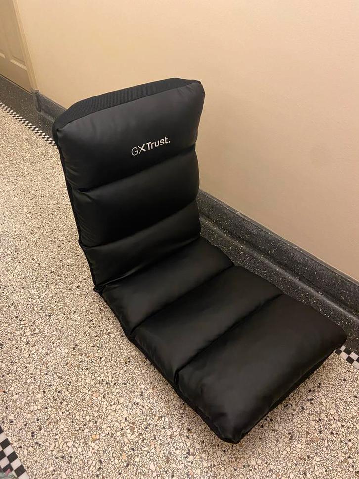 GXTrust Rayzee Gamestoel - IN PRIJS VERLAAGD, Huis en Inrichting, Stoelen, Zo goed als nieuw, Eén, Kunststof, Zwart, Ophalen