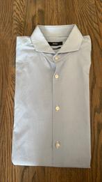 Hugo Boss overhemd mt: 40, Blauw, Zo goed als nieuw, Hugo Boss, Halswijdte 39/40 (M)