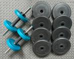 2 dumbells, Sport en Fitness, Fitnessmaterialen, Ophalen, Zo goed als nieuw, Armen, Halterset