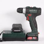 Metabo Powermaxx BS12 Schroefmachine +2 accus  lader - (B), Doe-het-zelf en Verbouw, Gereedschap | Boormachines, Metabo, Gebruikt