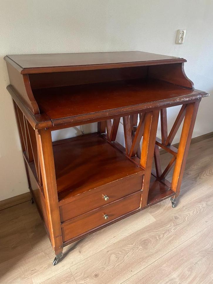 Computer meubel, Huis en Inrichting, Kasten | Computermeubels, Gebruikt, 70 tot 120 cm, 70 tot 120 cm, 40 tot 80 cm, Kersenhout
