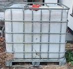 Gebruikte IBC Tank 1000L - Regenwateropvang, Tuin en Terras, Regentonnen, Ophalen, Kunststof, Gebruikt, Met kraantje