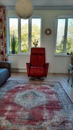 Design relaxfauteuil, Huis en Inrichting, Fauteuils, Ophalen, Zo goed als nieuw, 50 tot 75 cm, Leer