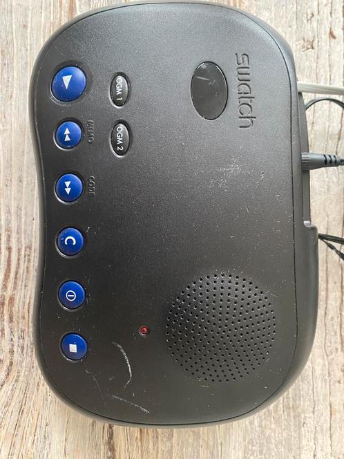 Digitaal antwoordapparaat merk Swatch type TDA03-XNL zwart, Telecommunicatie, Antwoordapparaten, Zo goed als nieuw, Met geheugen
