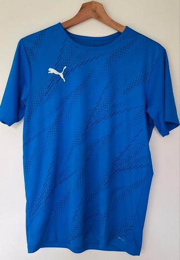 Puma drycell sport shirt maat 176 Blauw beschikbaar voor biedingen