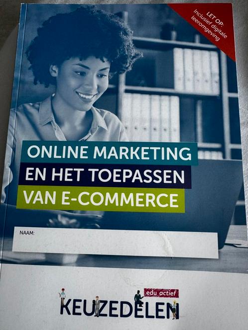 Nieuw! Online marketing en toepassen van e-commerce folio, Boeken, Schoolboeken, Nieuw, Nederlands, Overige niveaus, Ophalen of Verzenden