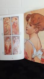 Posterboek Alphonse Mucha, Verzamelen, Reclame, A1 t/m A3, Zo goed als nieuw, Rechthoekig Staand