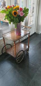 Vintage serveerwagen, trolleybar, 1960, Ophalen