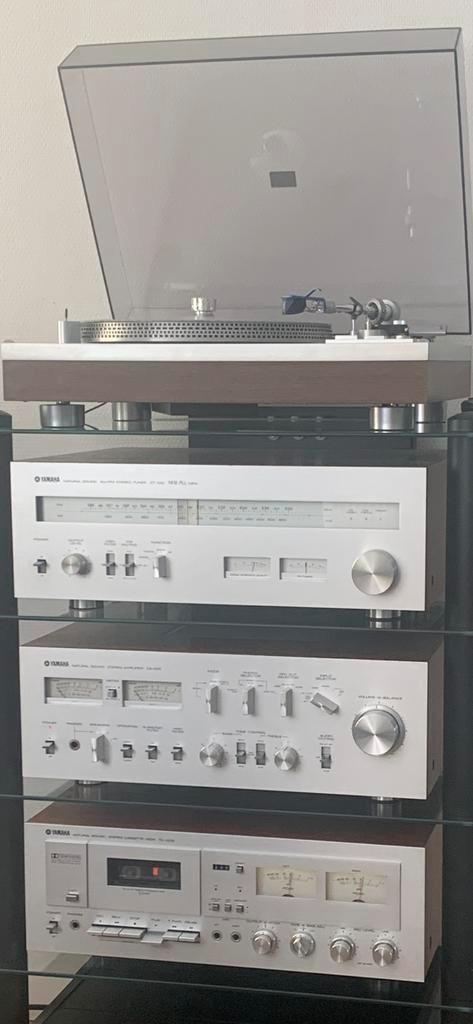 Yamaha CA 1010 TC1010  CT1000 en YP D6, Audio, Tv en Foto, Stereo-sets, Zo goed als nieuw, Cassettedeck, Overige merken, Ophalen of Verzenden