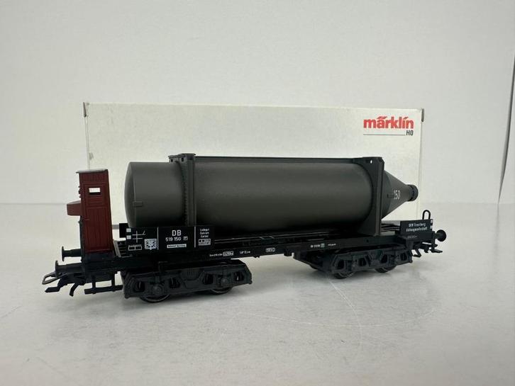 Märklin 48252 - Carbidflessenwagen - SKW Trostberg - DB, Hobby en Vrije tijd, Modeltreinen | H0, Zo goed als nieuw, Wagon, Wisselstroom