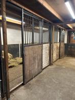 Voorwand paardenbox totaal 650x260 cm. Met tussenwand., Stalling, 2 of 3 paarden of pony's