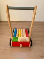 Houten loopkar, Kinderen en Baby's, Speelgoed | Houten speelgoed, Ophalen, Zo goed als nieuw, Duw- of Trekspeelgoed