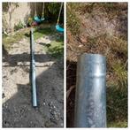 Rheinzink regenbuis zink 3 meter 80mm, Doe-het-zelf en Verbouw, Buizen en Afvoer, Ophalen, Nieuw, Zink, 80 mm of meer