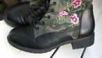 Veterboots met legerprint en roze bloemen 39 Graceland, Lage of Enkellaarzen, Ophalen of Verzenden, Zo goed als nieuw, Graceland