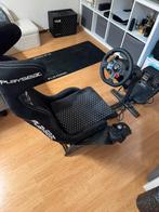 Complete Sim Racing Setup, Ophalen, Zo goed als nieuw, Playseat of Racestoel, PlayStation 1