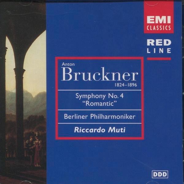 BRUCKNER Symphony no. 4 CD MUTI EMI NIEUWSTAAT, Cd's en Dvd's, Cd's | Klassiek, Zo goed als nieuw, Orkest of Ballet, Romantiek