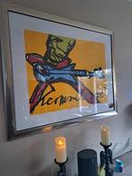 Herman Brood zeefdruk Guitarman & Elvis 2  met certificaat!, Ophalen