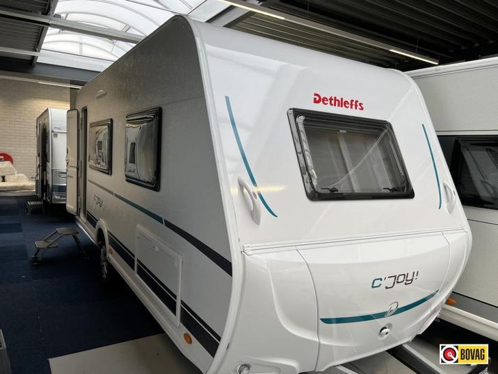 Dethleffs C'Joy 485 FSH, Caravans en Kamperen, Caravans, Bedrijf, tot en met 3, 1000 - 1250 kg, Standaardzit, Dethleffs, Frans bed
