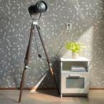 Vintage Statieflamp Uniek - One of a Kind, Ophalen of Verzenden, Metaal, Parcan Look, 150 tot 200 cm