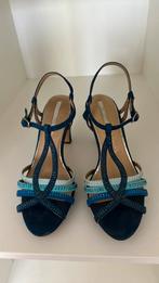 MariaMare blauwe sandalen met hak , maat 39, Ophalen of Verzenden, Zo goed als nieuw