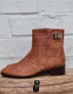 La Pomme de Loveley - Leren enkellaarsjes maat 37 -Als Nieuw