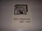 Mooie Art Deco folder Decorative Art 1931 ' The Studio '', Folder, Ophalen of Verzenden, Zo goed als nieuw, Decorative Art The Studio