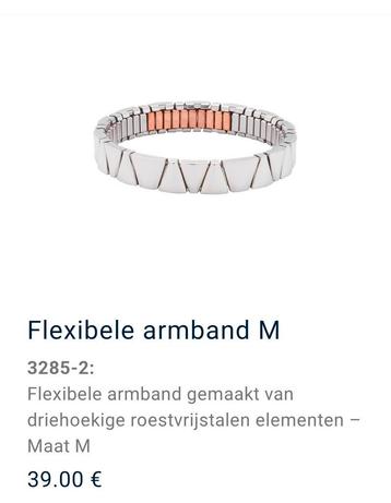 Energetix flexibele armband maat M van € 39 voor € 27 beschikbaar voor biedingen