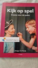 Holger de Nooij - Kijk op spel, Ophalen of Verzenden, Zo goed als nieuw, Holger de Nooij, Nederlands