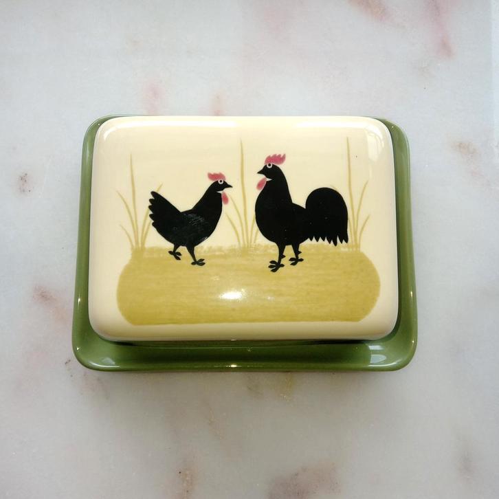 Kip & Haan Kip en Haan Zeller botervloot beperkte oplage, Huis en Inrichting, Keuken | Servies, Gebruikt, Overige typen, Overige stijlen