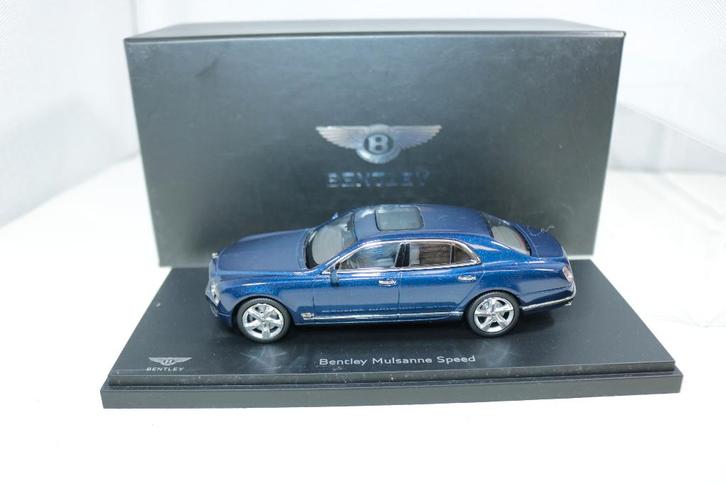 Kyosho 1:43 Bentley Mulsanne Speed Marlin No. 05611MBL MIB, Hobby en Vrije tijd, Modelauto's | 1:43, Nieuw, Auto, Kyosho, Ophalen of Verzenden