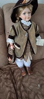 Antieke pop hoogte 60 cm, Ophalen of Verzenden, Gebruikt, Pop