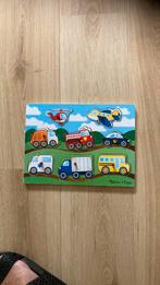 Auto en vliegtuig puzzel, Ophalen of Verzenden, Zo goed als nieuw
