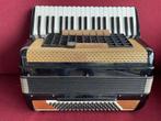Fraaie italiaanse Scandalli accordeon . 80 bas . Musette ., Muziek en Instrumenten, Accordeons, Gebruikt, Met riemen, 80-bas, Scandalli