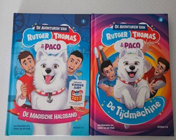 2 leesboeken van Rutger Thomas & Paco beschikbaar voor biedingen