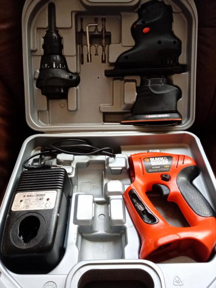 Black&Decker Quatro 2000 Multitool, Doe-het-zelf en Verbouw, Gereedschap | Handgereedschap, Gebruikt, Ophalen of Verzenden