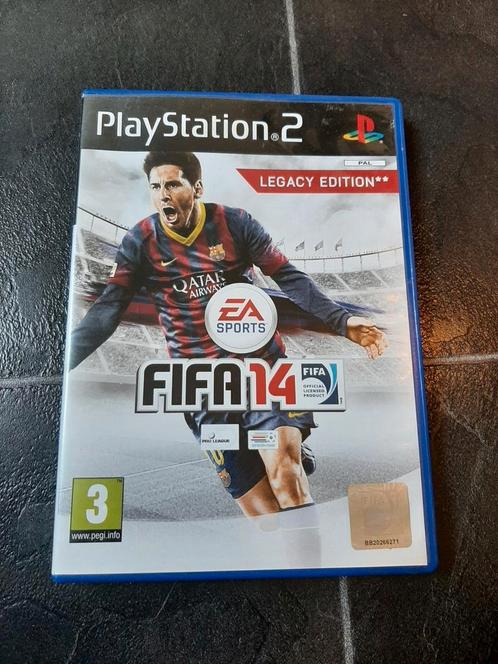 FIFA 14 PS2 legacy edition playstation 2, Spelcomputers en Games, Games | Sony PlayStation 2, Ophalen of Verzenden