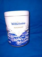 BLIK WILHELMINA PEPERMUNT 10 CM BIJ 12.50 CM. OPHALEN, Verzamelen, Blikken, Ophalen of Verzenden, Gebruikt, Overige