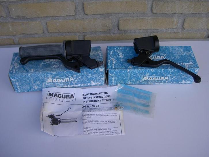 set orig. magura blok handels in de dozen etc, Fietsen en Brommers, Brommeronderdelen | Zundapp, Nieuw, Overige typen, Ophalen of Verzenden