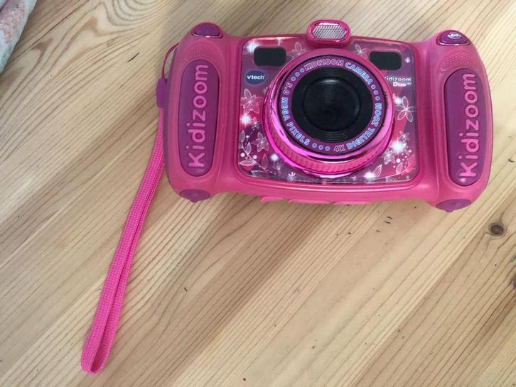 Vtech Kidizoom duo 5.0 camera roze, Kinderen en Baby's, Speelgoed | Vtech, Gebruikt, 6 jaar of ouder, Ophalen of Verzenden
