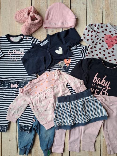 Meisjes kleding pakket maat 56, Kinderen en Baby's, Babykleding | Baby-kledingpakketten, Zo goed als nieuw, Maat 56, Verzenden