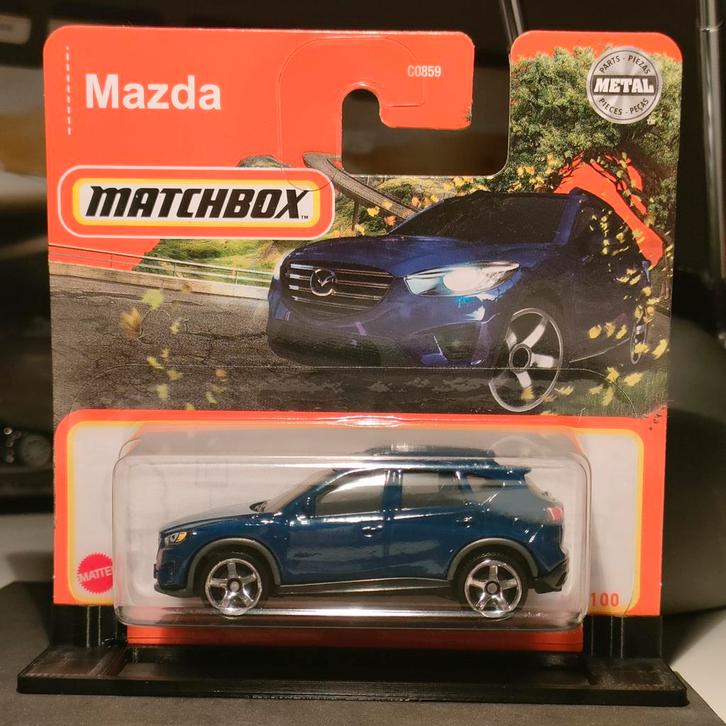 2015 Mazda CX-5 blauw Match Box 1:64, Hobby en Vrije tijd, Modelauto's | Overige schalen, Nieuw, Auto, Ophalen of Verzenden