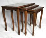 0204 Set eiken minitafels, Ophalen of Verzenden, Zo goed als nieuw