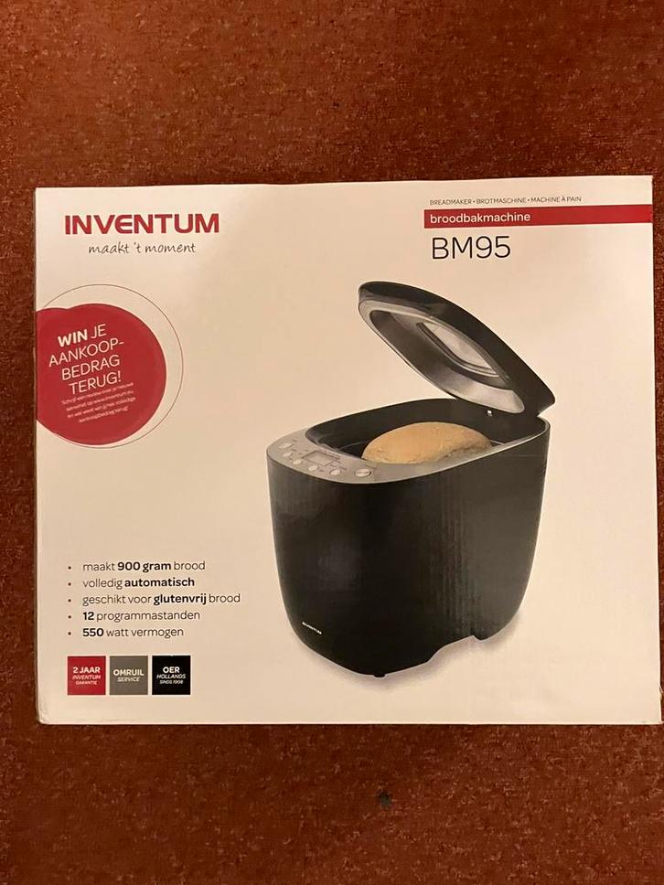NIEUWE Inventum BM95, Witgoed en Apparatuur, Broodbakmachines, Nieuw, Ophalen of Verzenden