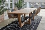 Nieuw Rivièra Maison Tanjung Teak hout tuin tafel - 400 cm, Ophalen of Verzenden, Nieuw, Rechthoekig, Teakhout