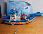 Playmobil 5131 Visserboot met. Motortje., Ophalen of Verzenden, Zo goed als nieuw, Complete set