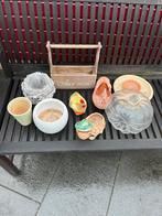 Bloembakken allerlei gratis, Ophalen, Kunststof, Minder dan 30 cm, Rond