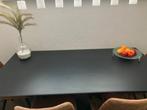 Eethoek tafel, Huis en Inrichting, Tafels | Eettafels, Ophalen, Gebruikt, Modern, gehard glas, 50 tot 100 cm